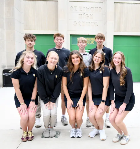 St. Edmond homecoming court